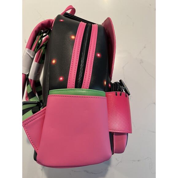 Loungefly Oogie Boogie Neon Cosplay Backpack W/Coin Purse And Limited Ed Pin main image 7